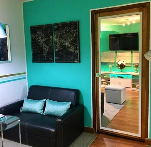 Apartment White Turquoise -2 Bedrooms Apartment-